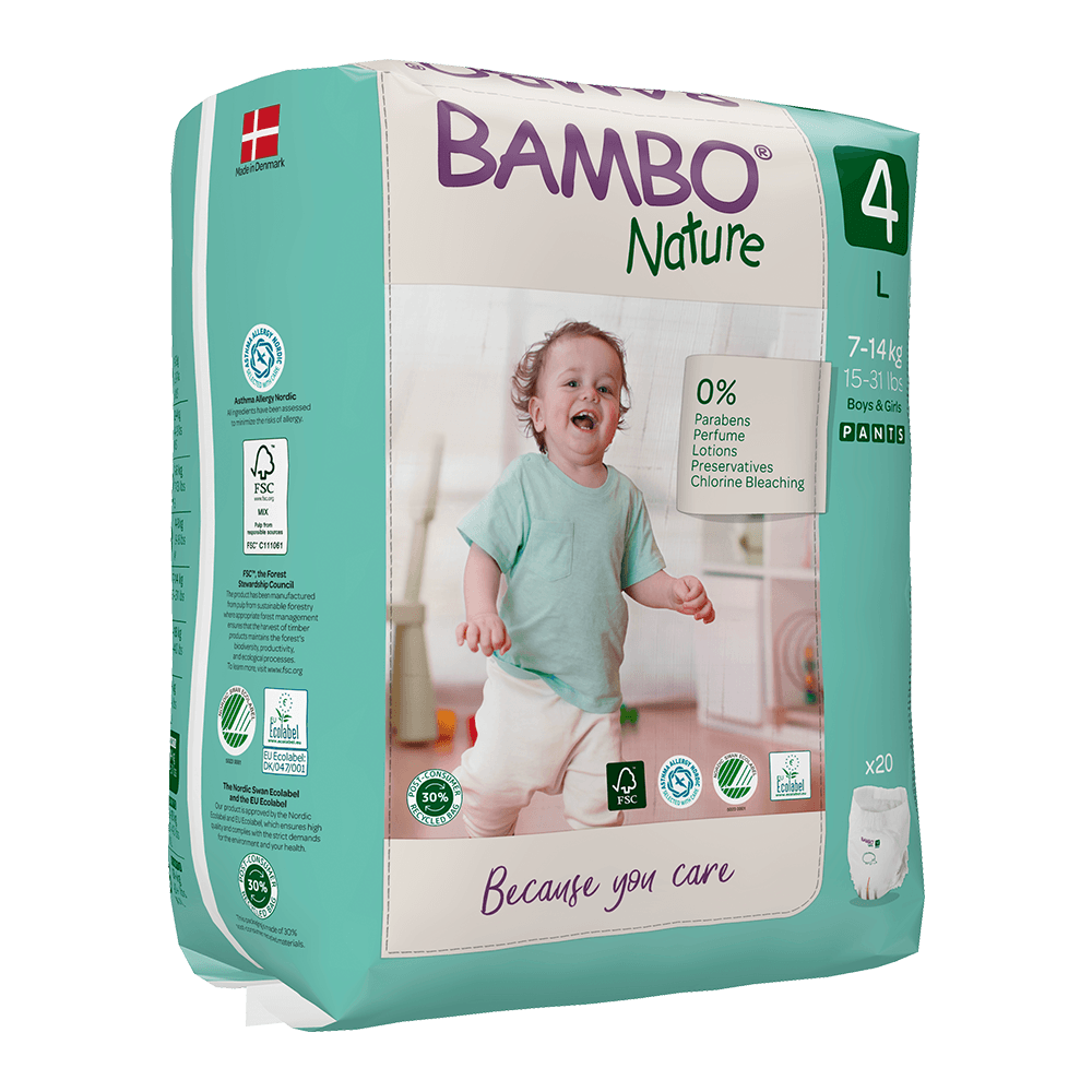 Bambo Nature Pants Size 4