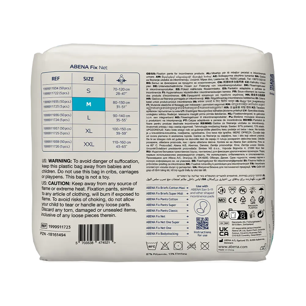 ABENA Fix, Net Fixation Pants, M-L